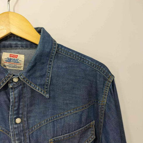 リーバイス Levis L/S ウエスタンデニムシャツ レディース JPN:L